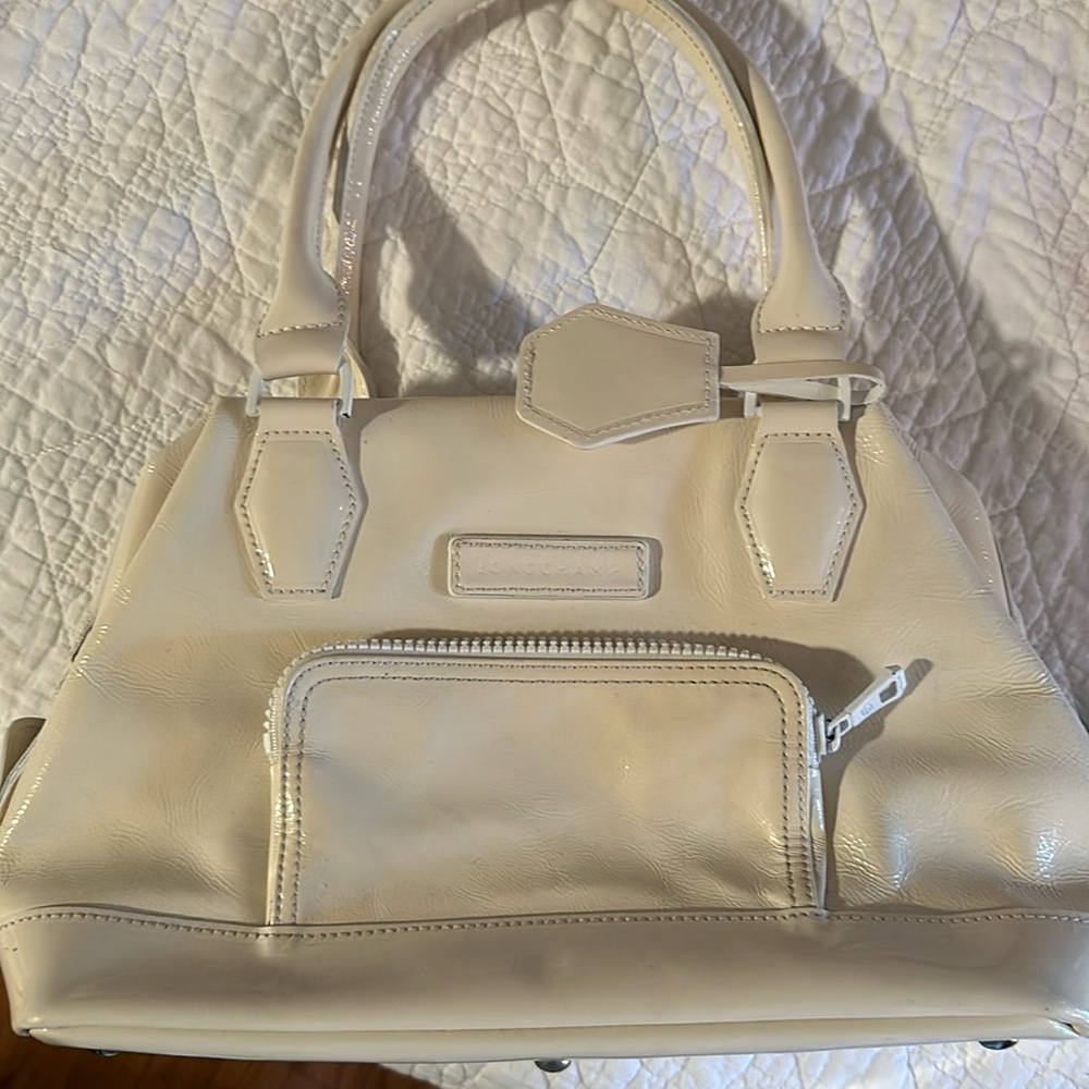 Longchamp White Purse